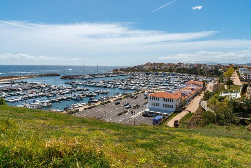 Gran Piso En Puerto Deportivo Marina Palamos Ideal Familias Bagian luar foto